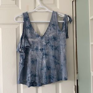American eagle tie dye tank top